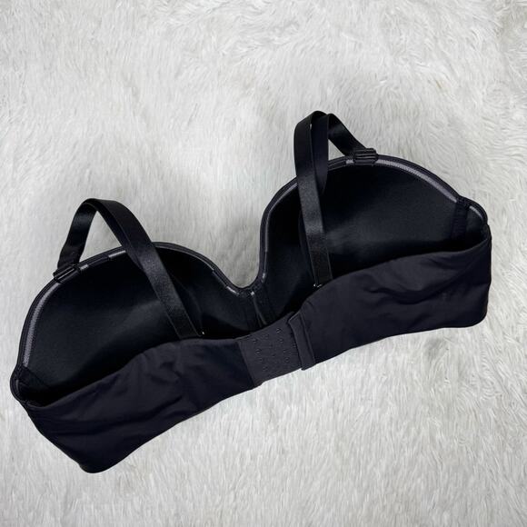 SOMA / black stunning starlet strapless full coverage bra / 44G NWT - Picture 2 of 7